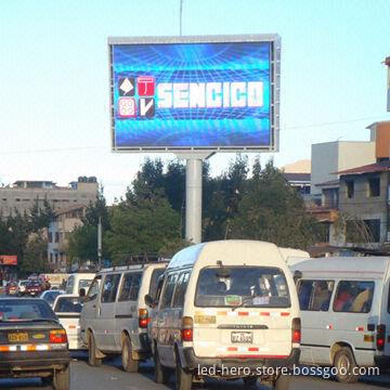 Outdoor Fashionable LED Display, Long Lifespan, High-brightness, Good Waterproof